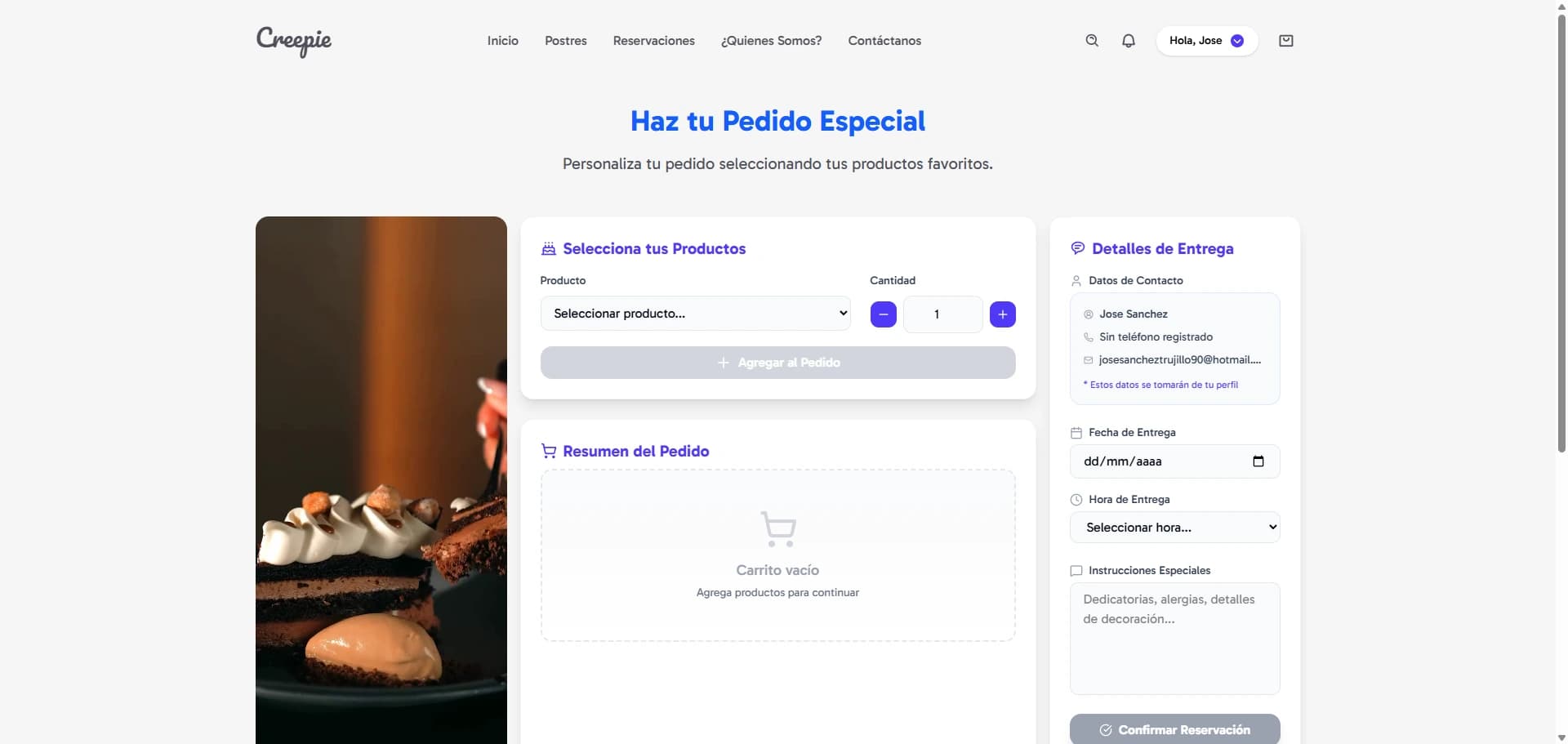 Tienda en Linea y Panel de Administración view 3